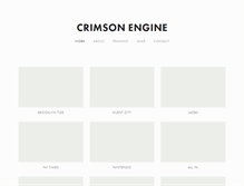 Tablet Screenshot of crimsonengine.net